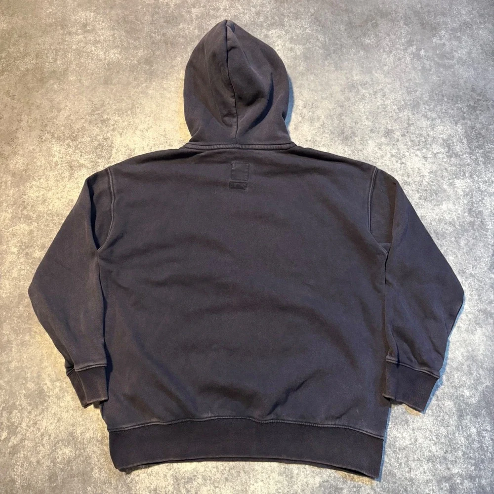 GAP Kids Hoodie Pullover Navy Blue Logo Graphic Size 12‎